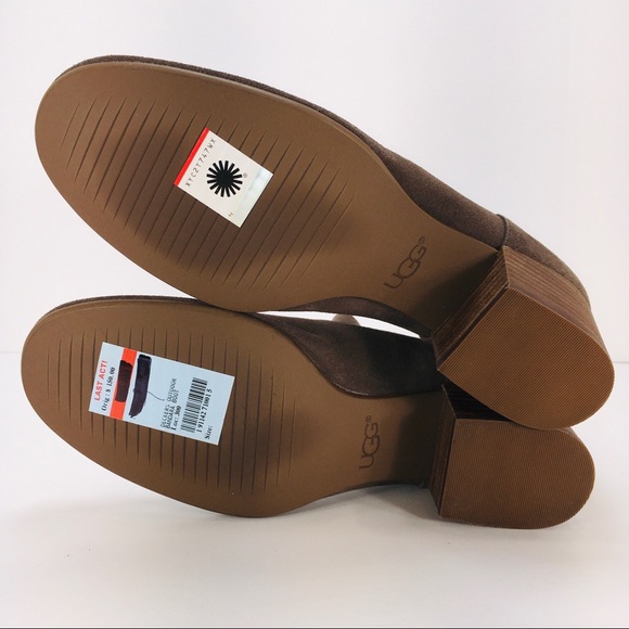 UGG Womens Size 7M Bandara Dark Olive Suede Boot - Picture 12 of 12